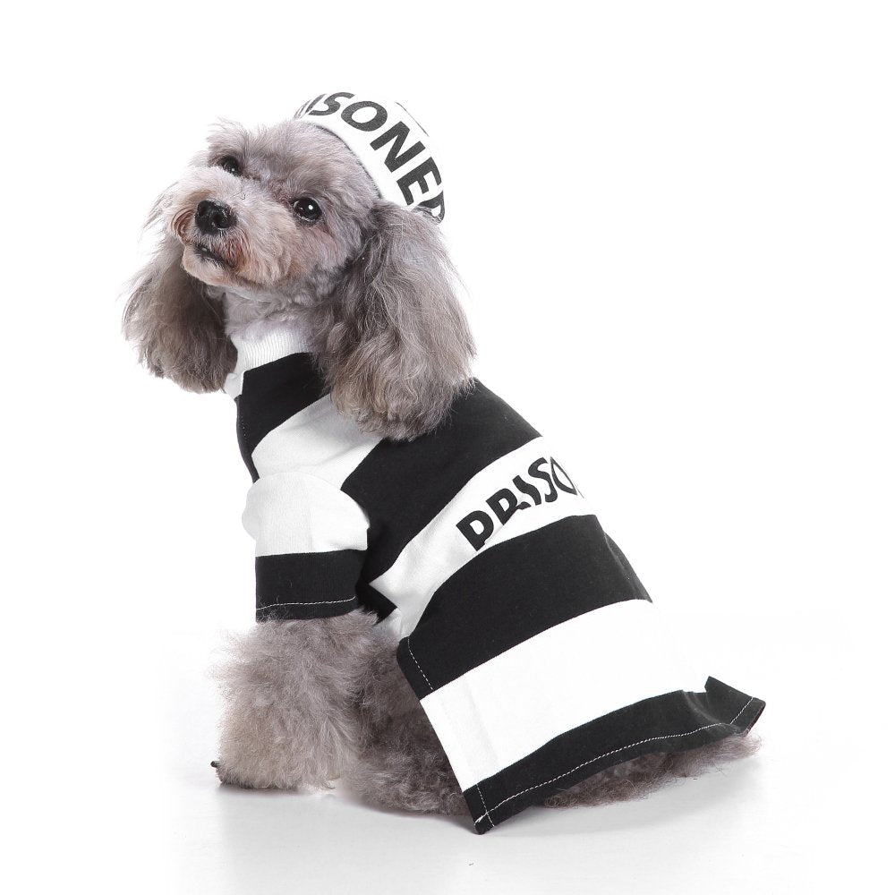 Prisoner Halloween Costume for Dogs
