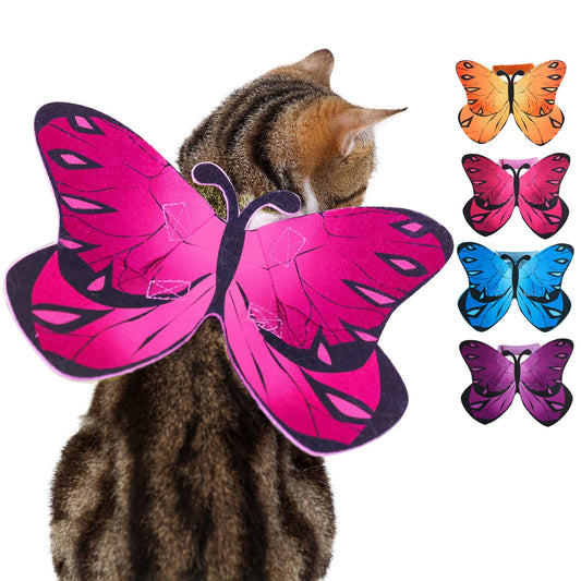 Butterfly Wings Halloween Costume for Dogs & Cats